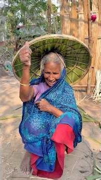 Traditional Palm Leaf Hat Making for Farmers | Step by Step Full Process. 😱 #Amazing