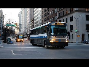 (RARE) MTA Bus MCI #4306 (ex-CH NYCT) on the BxM7 to Co-Op City Loop in Manhattan