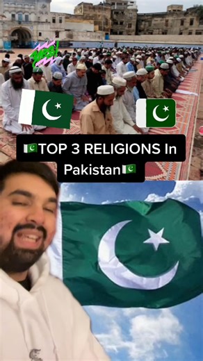 🇵🇰TOP 3 RELIGIONS In Pakistan🇵🇰 (2021) #pakistan #pakistanreligions #tiktokpakistan #top3 #religions #islam #christianity #hinduism #beliefs