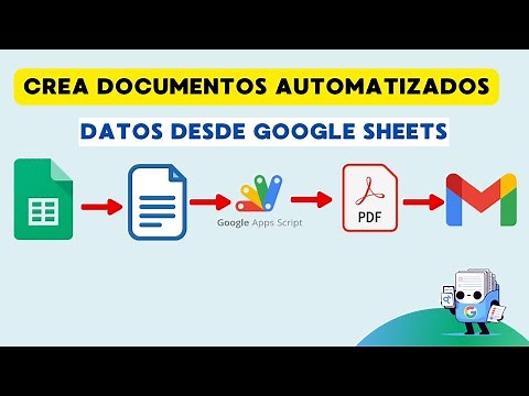 Create documents/letters using data from Google Sheets! (Script + PDF)