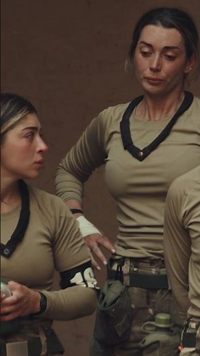 brianna chickenfry has a mean right hook 💪 #specialforces