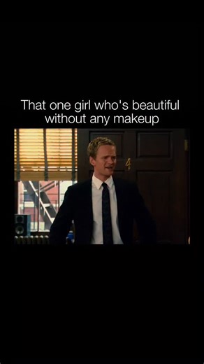 HARI PRASAD on Instagram: "that one girl who’s beautiful without any makeup, effortless in a way that catches everyone off guard, not trying to impress but still stealing the moment, calm confidence doing all the work, making you pause mid-thought like “wait… what,” and realizing some people really don’t need anything extra The scene is from How I Met Your Mother, Season 2 Episode 18, where Barney Stinson is arguing about Ted and Robin moving in together, casually asks how Robin would feel witho