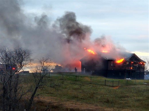 911: Firefighters battle morning blaze at Everett Borough home