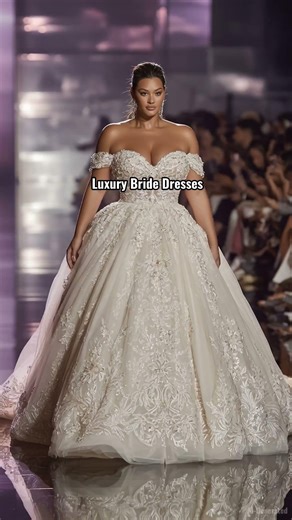 Luxury Bride Dresses #elegantdresses #luxurywedding