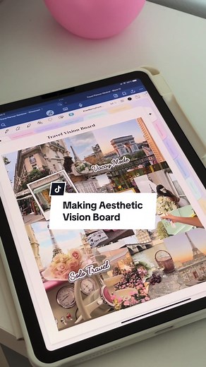 Build paris vision board with me using a digital travel planner/journal 🙈🥂 Pics from Pinterest 💗 #goodnotes #ipadplanner #visionboard #visionboardtutorial #travelplanner #traveljournal #ipad #goodnotesplanner #goodnotestips #ipadtips #ipadnotes #goodnotestutorial