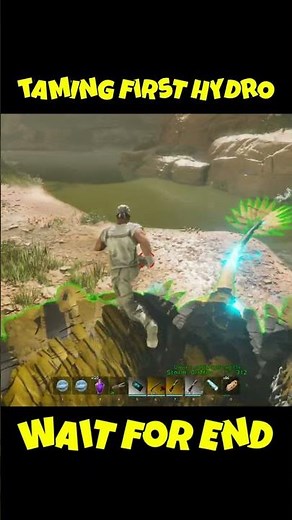 Taming My First Hydro Dino 🔥 ARK Primal Chaos & Nemesis 🔥 #ark #viralshorts #arksurvival