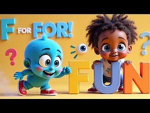 What is Letter F Doing? 🤔 Alphabet Actions Song for Kids!