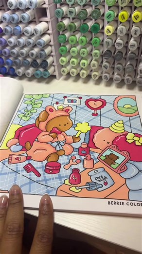 Replying to @sophie✧･ﾟ:* i’m so sorry i haven’t posted in a while. I went on a trip to see my family and i wasn’t able to bring any markers unfortunately. leave a comment with a number between 1-35 for the next random comment coloring!!