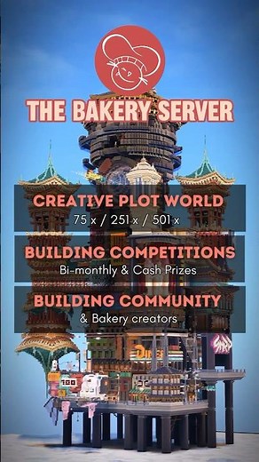 Join us on The Bakery Minecraft Server!