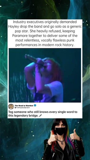 Why She Refused To Go Solo 👑#RockMusic #LivePerformance #WomenInRock #HayleyWilliamsVocal