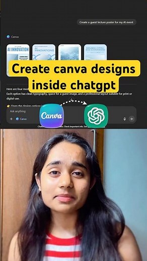 Create Designs Using Chatgpt & Canva (for FREE!) 🚀 | Create posts, slides & designs using chatgpt |