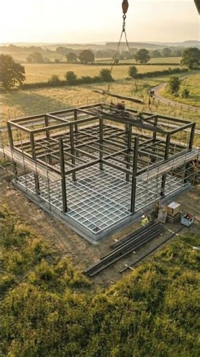 ASMR Modern Glass Pavilion House Built