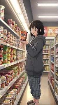 Midnight Noodles 🌙🍜 | A Cozy Late Night Anime Story