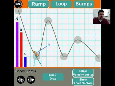 Physics - Mechanical, Potential, and Kinectic Energy of Roller Coasters