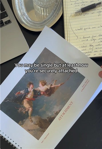 You may be single but at least now you’re securely attached
