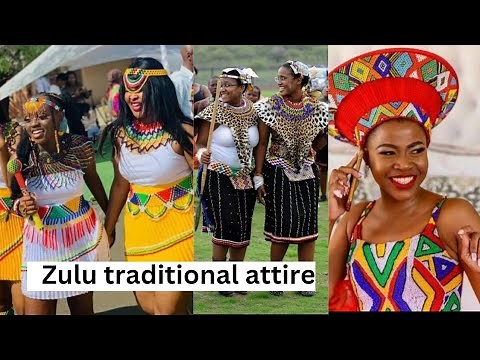 ZULU SOUTH AFRICA 🇿🇦 TRADITIONAL DRESS ATTIRE FOR SPECIAL OCCASIONS