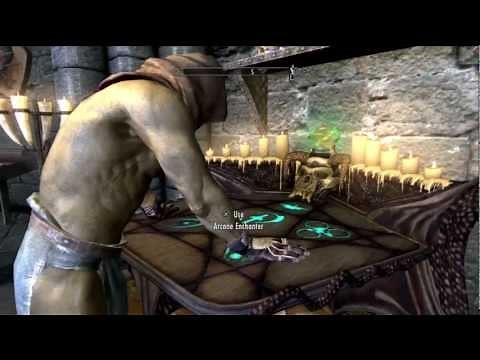 Skyrim Enchanting - How To Enchant Weapons & Armor