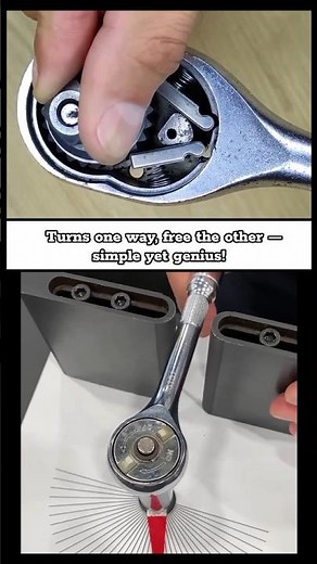How a Ratchet Wrench Really Works (Real vs 3D)