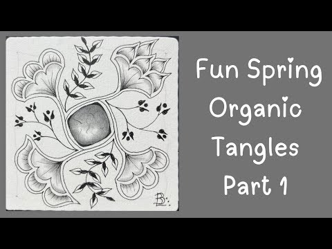 Springtime Fun Organic Patterns Part 1