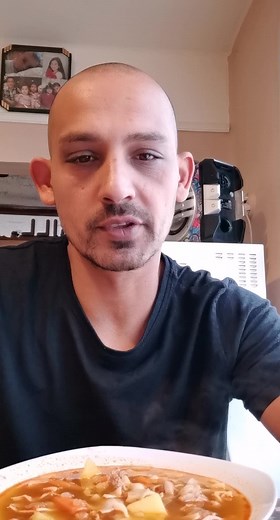 Hamis gulyás leves recept fodros kockával