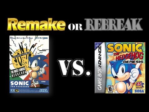 ROR: Sonic the Hedgehog (1991) (Sega Genesis Vs. GBA)