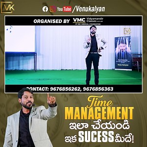 8.1K views · 136 reactions | #TimeManagement #Marktwain #timemanagementtipsintelugu #Tips #VMC #VMCKARIMNAGAR Time management skills are crucial, especially for business owners. We all have the same number of hours available to us in a day, but some people are able to accomplish more in 24 hours than everyone else. The key seems to be in controlling that time instead of letting it control you | Venu Kalyan | Facebook