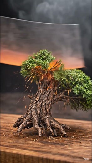 4K ASMR TREE CUTTING #shortsfeed #asmr #vrial