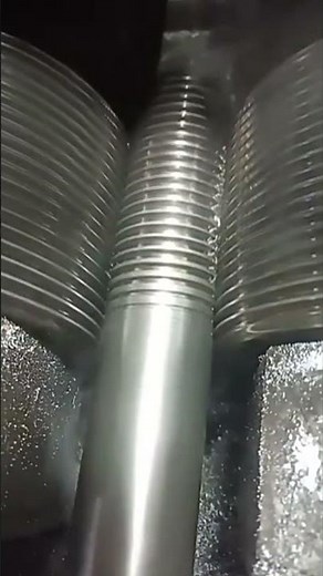 How to make the thread of the thread rod