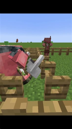 Zoglin vs Zombie Pigman Minecraft Battle