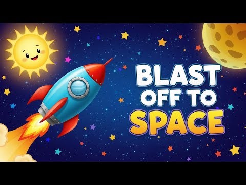 Blast off to Space! | Kids Song | Nursery Rhyme on Space Exploration