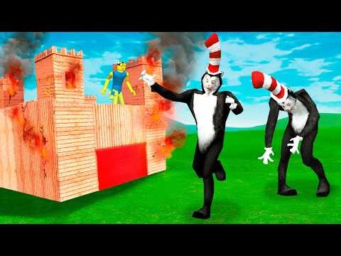 Can the CAT IN THE HAT DESTROY my FORTRESS?