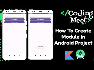 How to Create Module In Android Project in Android Studio Kotlin