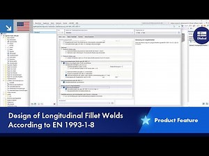 Design of Longitudinal Fillet Welds According to EN 1993-1-8