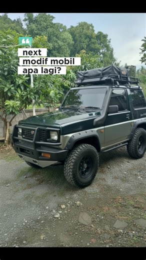 daihatsu feroza se 1994 off-road modification