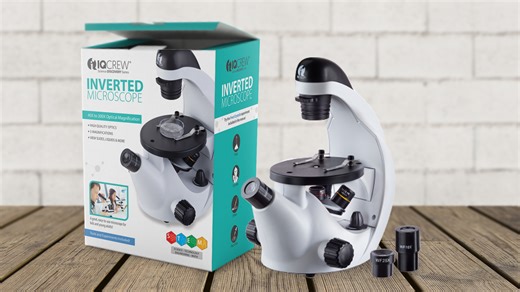 Watch IQCrew Science Discovery Series Inverted Microscope and USB Digital Microscope Set on Amazon Live