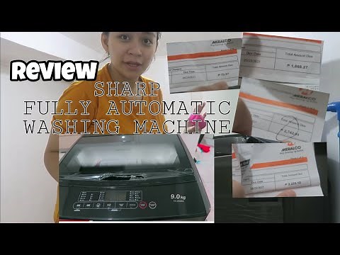 SHARP (ES-JN09A9 GY) FULLY AUTOMATIC WASHING MACHINE REVIEW