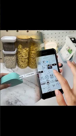 Pocket label maker!Waterproof label!Perfect for home organization!
