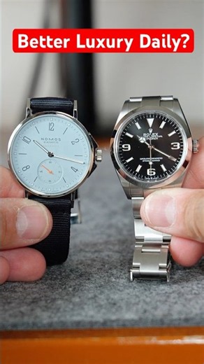 Which Luxury Daily Watch Would You Pick? #rolex #nomos #watches