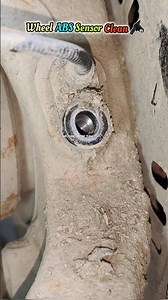 ABS Warning Light ON? Clean the Wheel Speed Sensor!😊