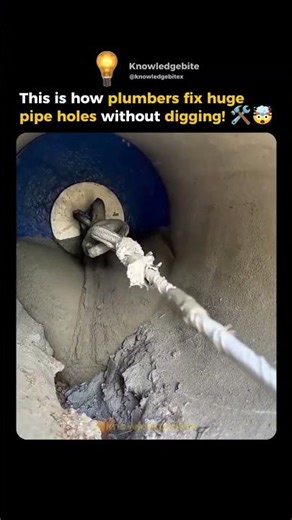 The Genius No-Dig Pipe Repair Hack 🛠️🤯