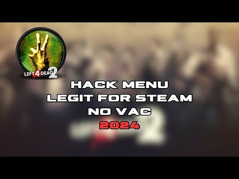 Left 4 Dead 2 Cheats / CHEAT MENU / Steam Supported / Tutorial(2024)