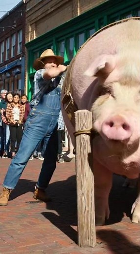 5000 pound pig 🤣🤣 #entertainment #foryou