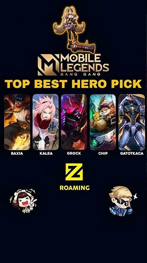 Top 5 BEST Roam Heroes to MASTER in MLBB! | Save Team & Win Fights 🔥