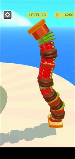 Sandwich Runner Level 26 Gameplay #shorts #mobile #games 🥪