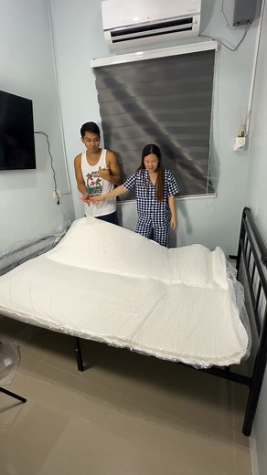 New Memory Foam Mattress for our New Bed Frame. #mommycheandkoyaferson #trendingnow #dreeme #dreamememoryfoam | Mommy Che & Koya Ferson