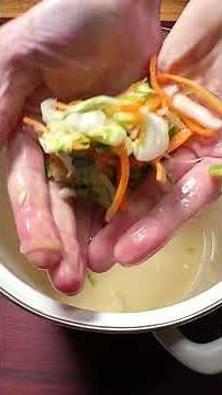 A recommendation for making homemade kimchi #shorts