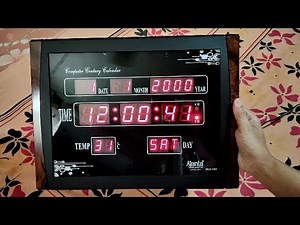 Ajanta Digital Wall Clock | UNBOXING & REVIEW | Best Digital Wall Clock For Home