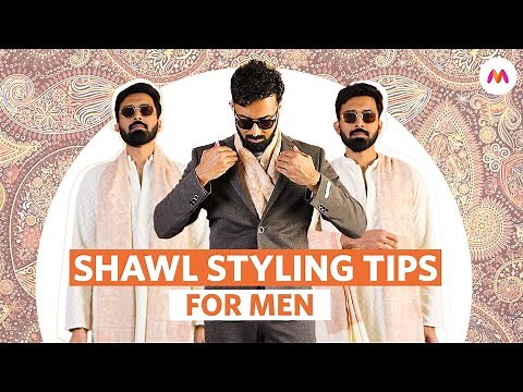 3 Ways To Style A Shawl | Shawl Styling Hacks With ‪@ShashankTummala‬ | Men's Styling Tips | Myntra