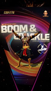 Ready to Boom and Crack?💥 Get your hands on the arrival animation and slay in style! 😎 #DiamondEvents #Booyah #FreeFireMAX | Garena Free Fire