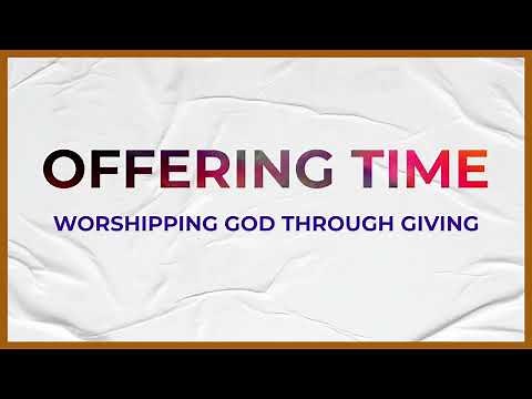 Church Tithe & Offering Video Loop - Silent